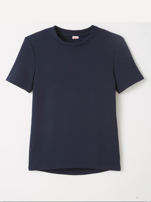 T-shirt Thermolactyl manches courtes, molleton gratté thermique - Damart - Kiabi