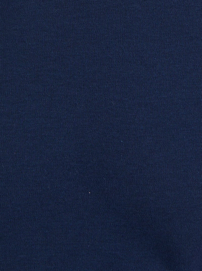 T-shirt Thermolactyl manches courtes, molleton gratté thermique - Damart Bleu marine - Kiabi