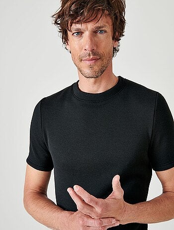 T-shirt Thermolactyl manches courtes, molleton gratté thermique - Damart