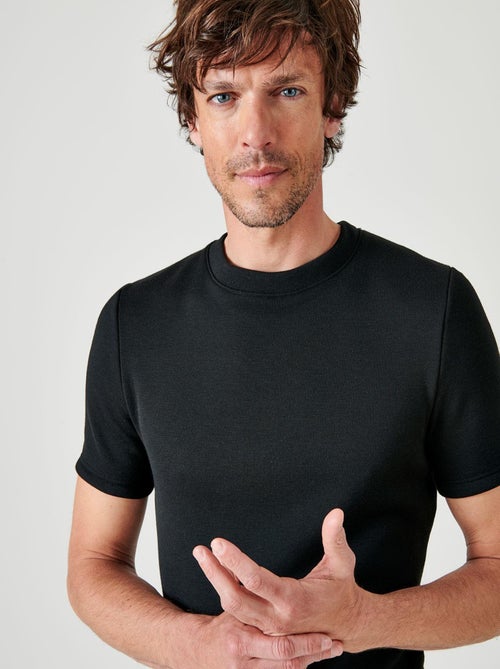 T-shirt Thermolactyl manches courtes, molleton gratté thermique - Damart - Kiabi