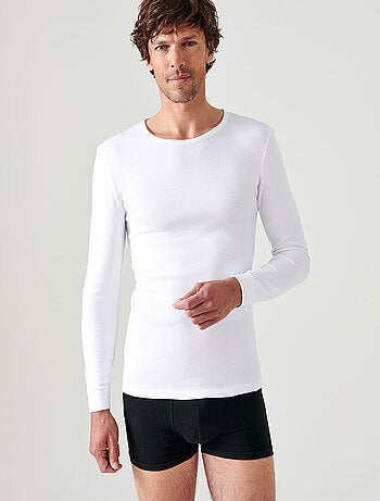 T-shirt Thermolactyl manches longues maille interlock - Damart