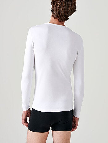 T-shirt Thermolactyl manches longues maille interlock - Damart