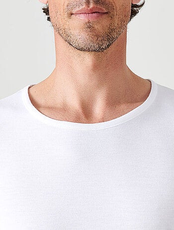 T-shirt Thermolactyl manches longues maille interlock - Damart