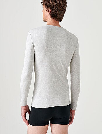 T-shirt Thermolactyl manches longues maille interlock - Damart