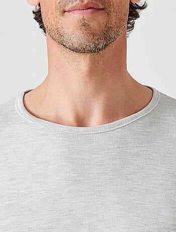 T-shirt Thermolactyl manches longues maille interlock - Damart