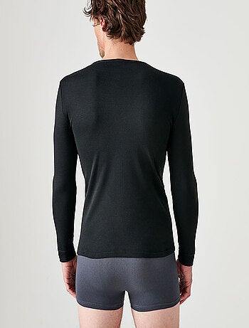 T-shirt Thermolactyl manches longues maille interlock - Damart
