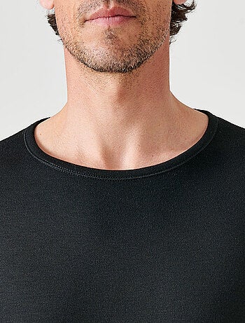 T-shirt Thermolactyl manches longues maille interlock - Damart