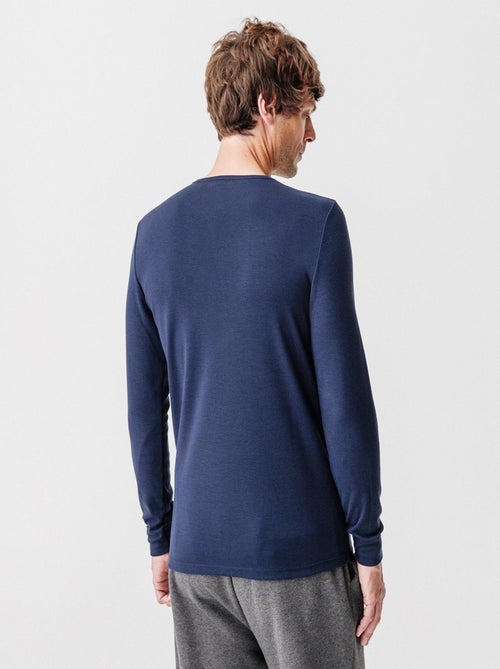 T-shirt Thermolactyl manches longues maille interlock thermique - Damart - Kiabi