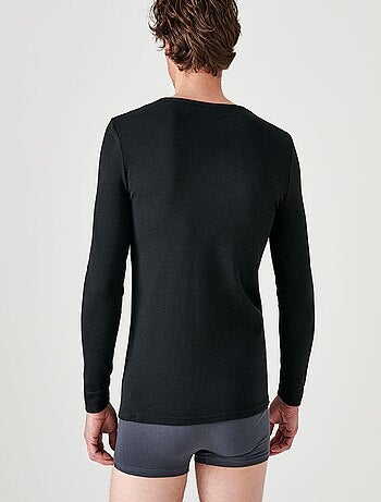 T-shirt Thermolactyl manches longues maille interlock thermique - Damart