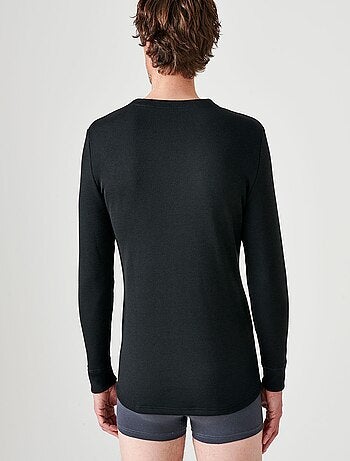 T-shirt Thermolactyl manches longues, molleton gratté - Damart