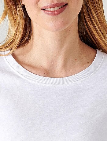 T-shirt Thermolactyl manches longues, molleton gratté thermique - Damart