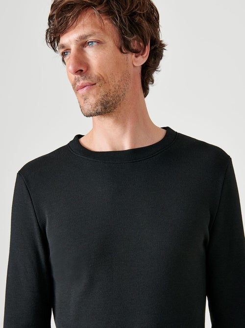 T-shirt Thermolactyl manches longues, molleton gratté thermique - Damart - Kiabi