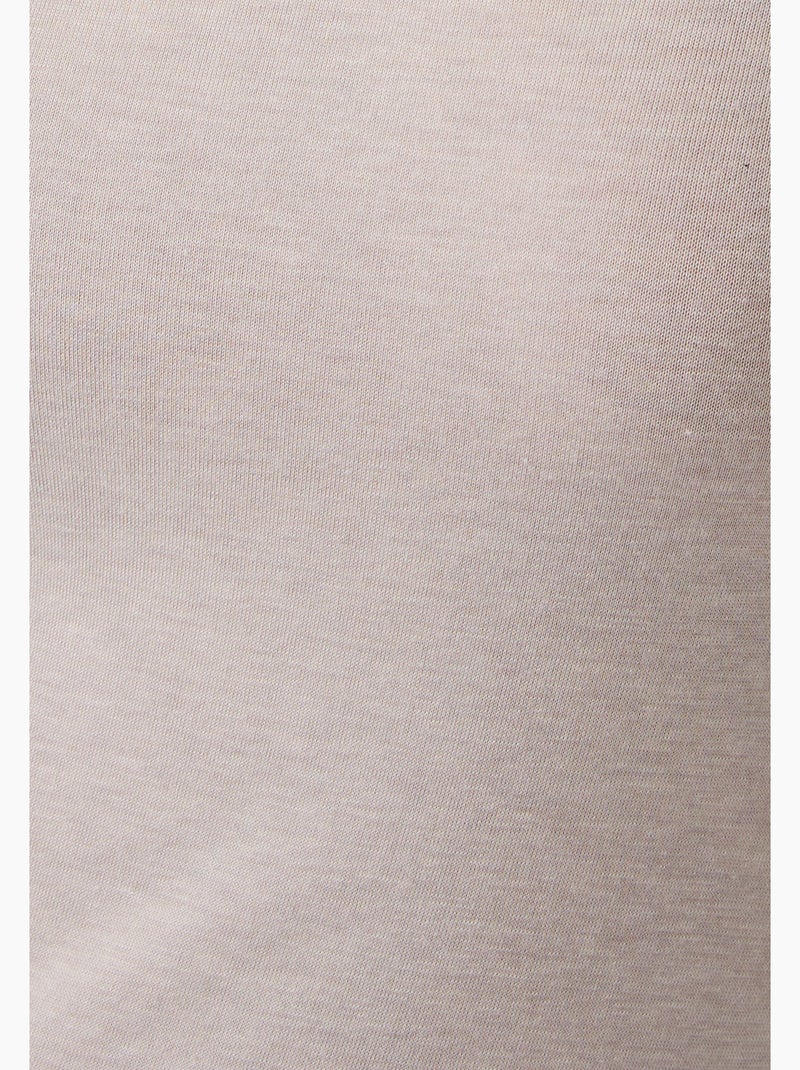 T-shirt Thermolactyl Sensitive Light - Damart Beige chiné - Kiabi