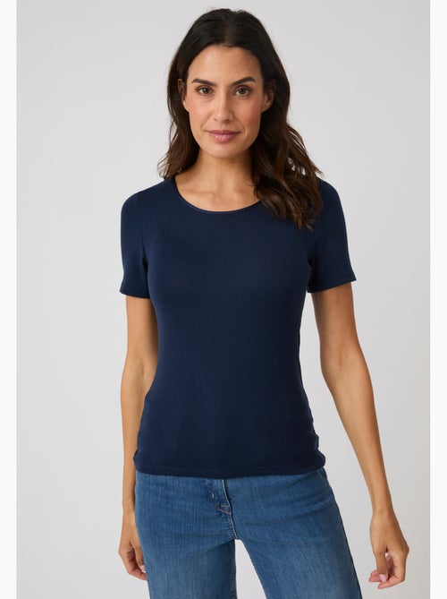 T-shirt Thermolactyl Sensitive manches courtes col rond - Damart - Kiabi