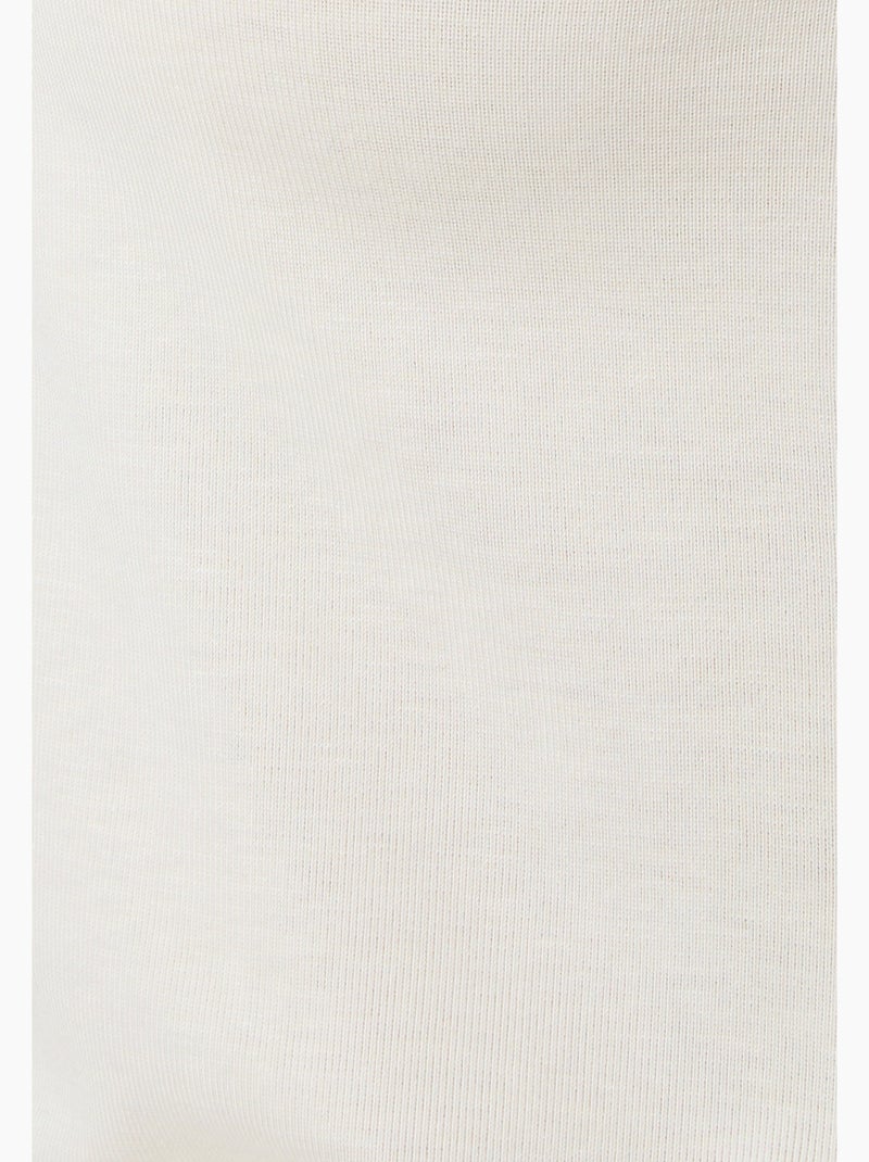 T-shirt Thermolactyl Sensitive manches longue col V - Damart Blanc - Kiabi