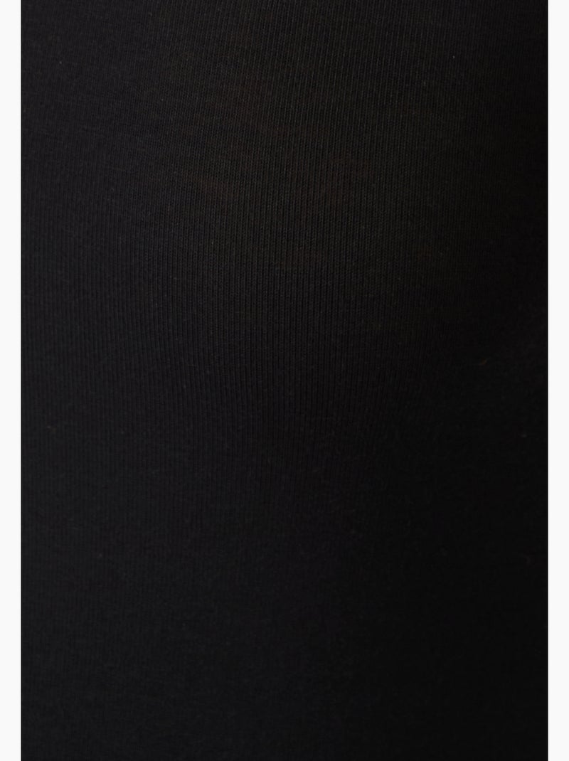 T-shirt thermolactyl sensitive manches longue col v - damart Noir - Kiabi