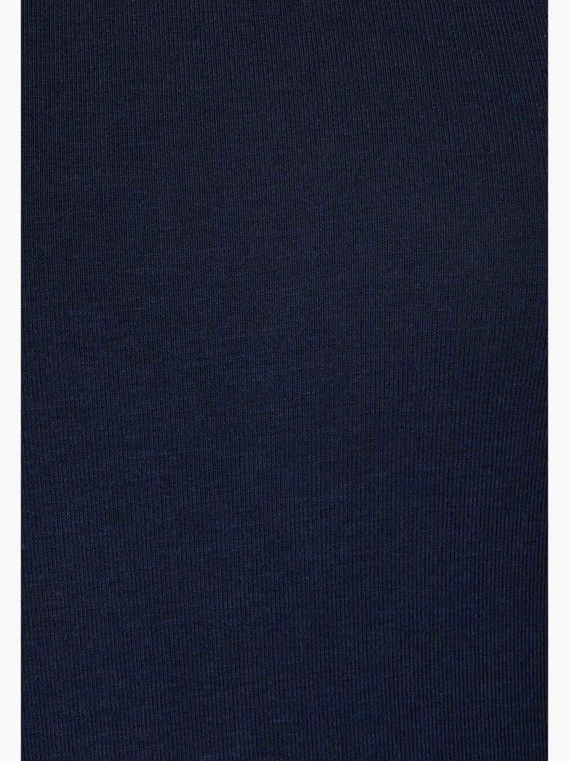 T-shirt thermolactyl sensitive manches longues col rond - damart Bleu - Kiabi