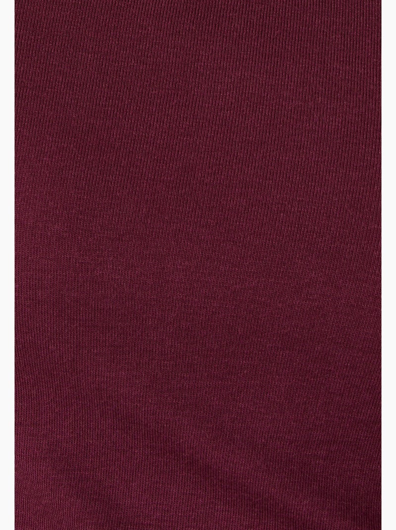 T-shirt thermolactyl sensitive manches longues col rond - damart Rouge - Kiabi