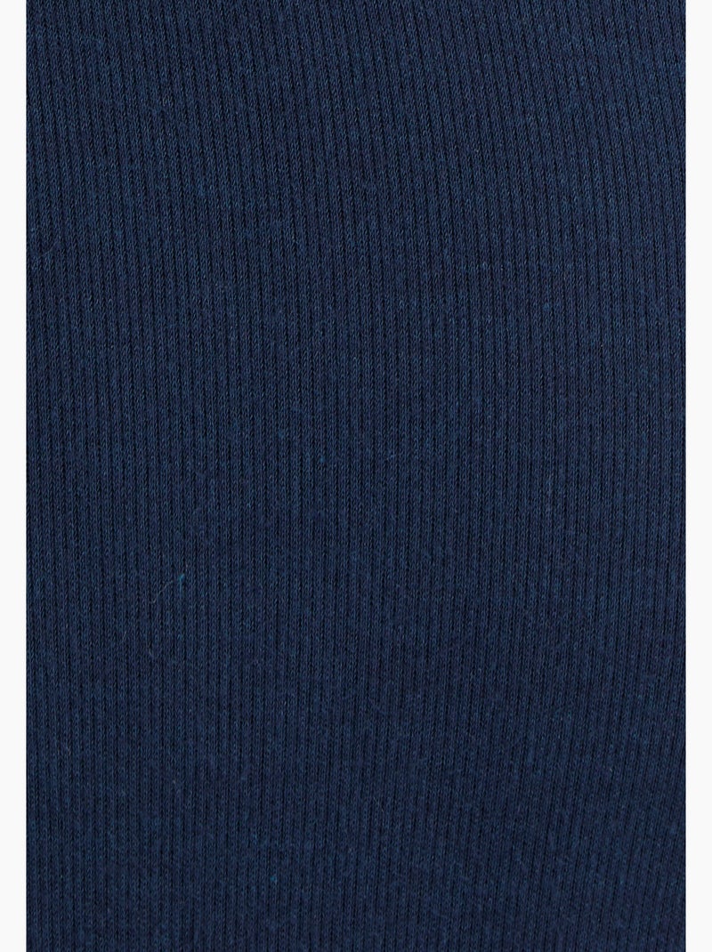 T-shirt Thermolactyl Sensitive, molleton thermique - Damart Bleu marine - Kiabi
