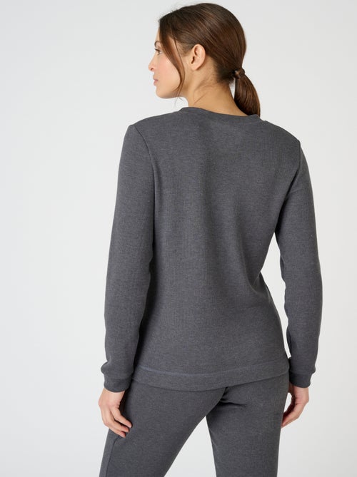 T-shirt Thermolactyl Sensitive, molleton thermique - Damart - Kiabi