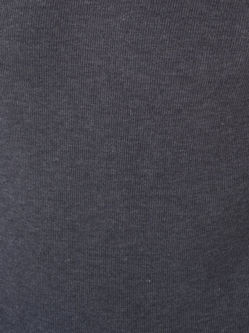 T-shirt Thermolactyl Sensitive, molleton thermique - Damart Gris - Kiabi