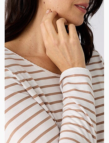 T-shirt Thermolactyl uni ou rayé - Damart