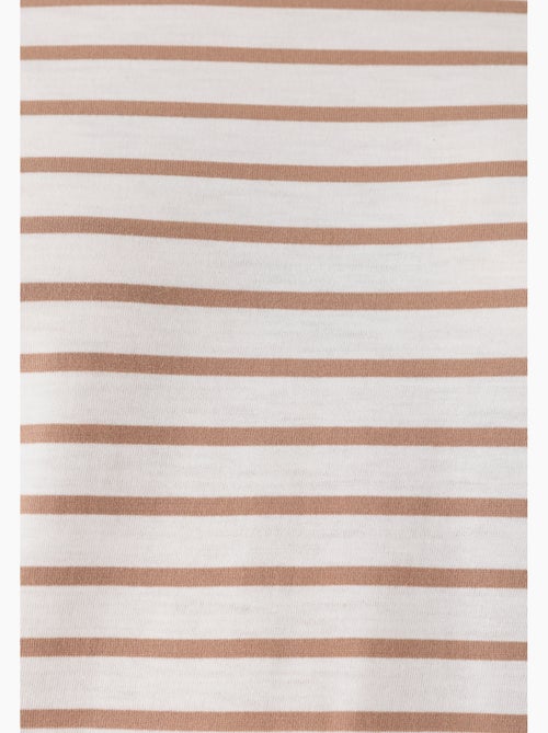 T-shirt Thermolactyl uni ou rayé - Damart - Kiabi