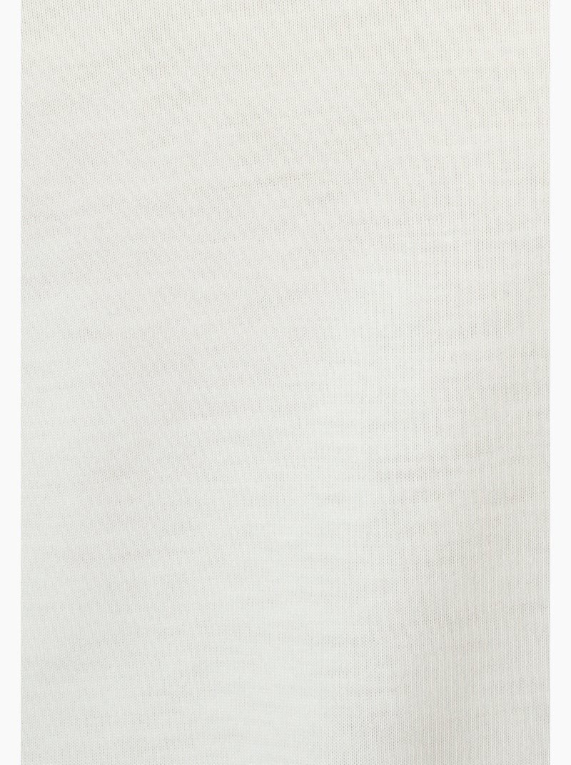 T-shirt Thermol'love dentelle - Damart Blanc cassé - Kiabi