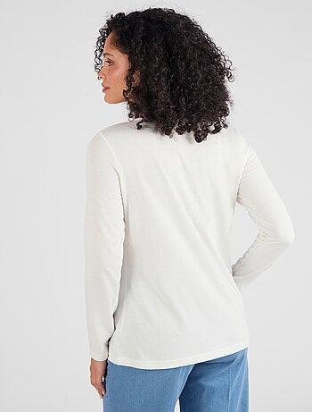 T-shirt Thermol'love dentelle - Damart