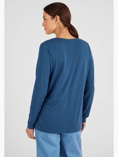 T-shirt Thermol'love dentelle - Damart - Kiabi