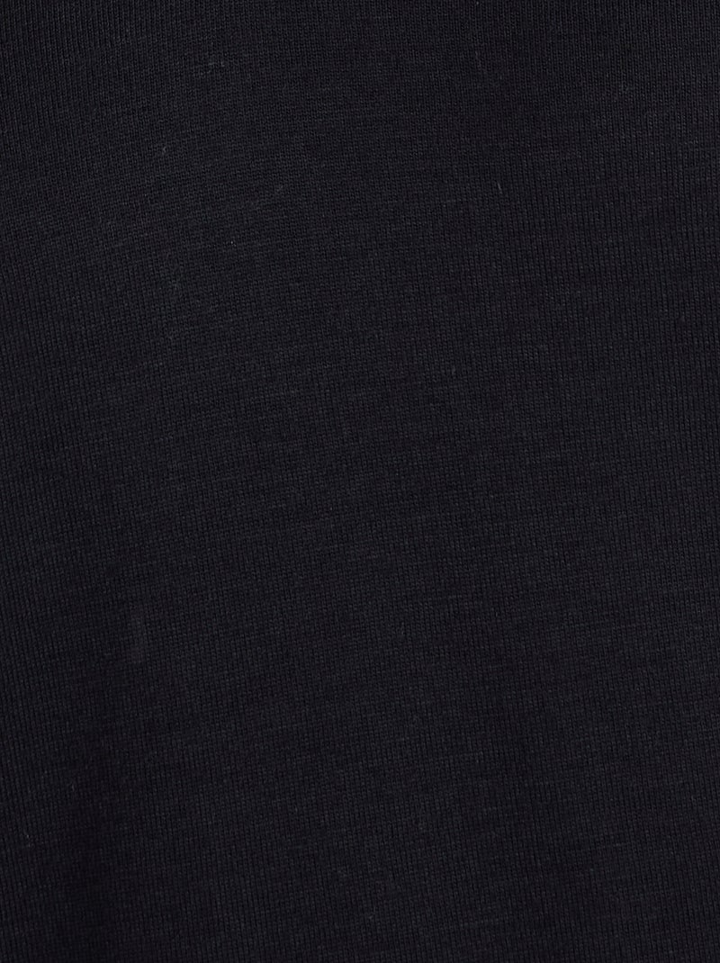 T-shirt Thermol'love dentelle - Damart Noir - Kiabi