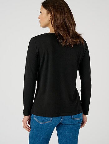 T-shirt Thermol'love dentelle - Damart