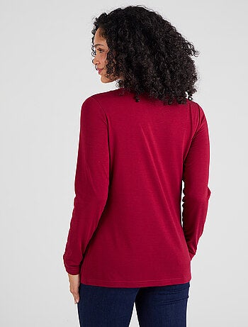 T-shirt Thermol'love dentelle - Damart