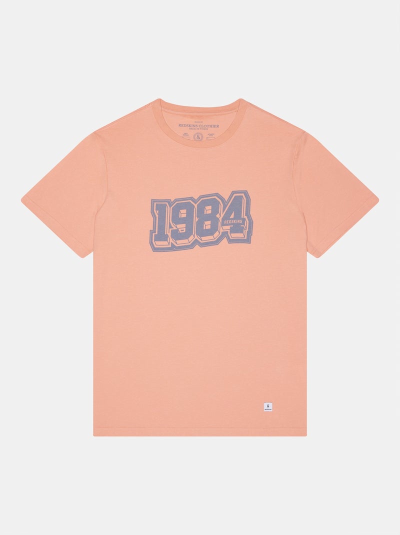 T-shirt  Theyear Mark Redskins Rose - Kiabi