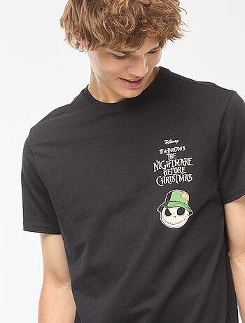 T-shirt 'Tim Burton' 'Disney' à manches courtes