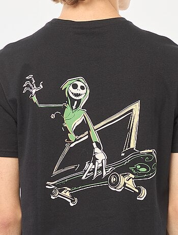 T-shirt 'Tim Burton' 'Disney' à manches courtes
