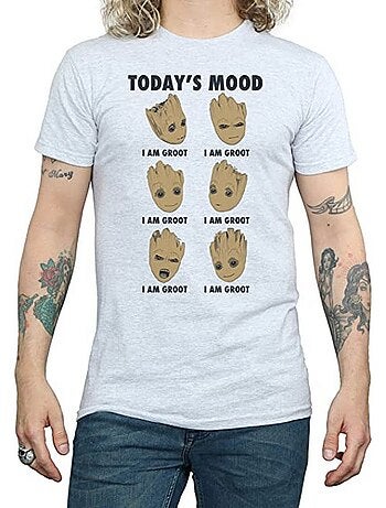 T-shirt today´s mood - les gardiens de la galaxie (bébé groot)