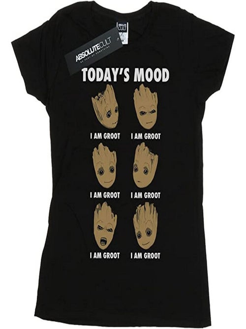 T-shirt today´s mood - les gardiens de la galaxie (bébé groot) - Kiabi