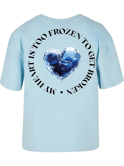 T-shirt too la reine des neiges - miss tee - Kiabi