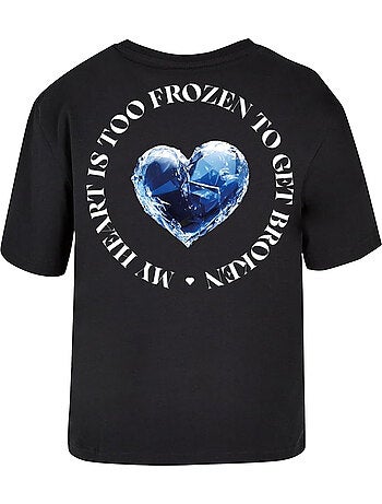 T-shirt too la reine des neiges - miss tee