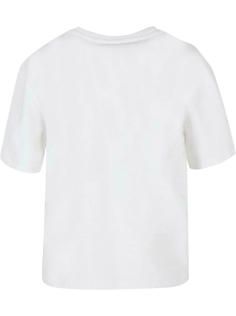 T-shirt too pretty to work - miss tee Blanc - Kiabi