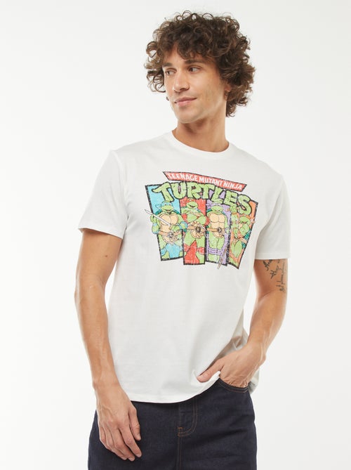 T-shirt 'tortues ninjas' manches courtes - Kiabi