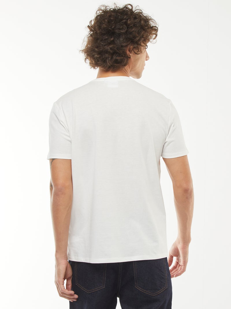 T-shirt 'tortues ninjas' manches courtes Blanc - Kiabi