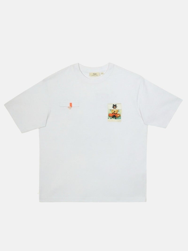 T-shirt toshi mado  femme - sae paris Blanc - Kiabi