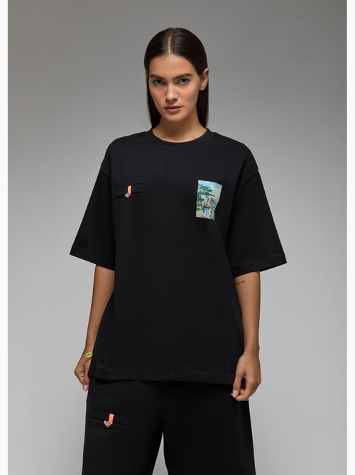 T-shirt toshi samourai golf 1 femme - sae paris - Kiabi T-shirt toshi samourai golf 1 femme - sae paris - Kiabi