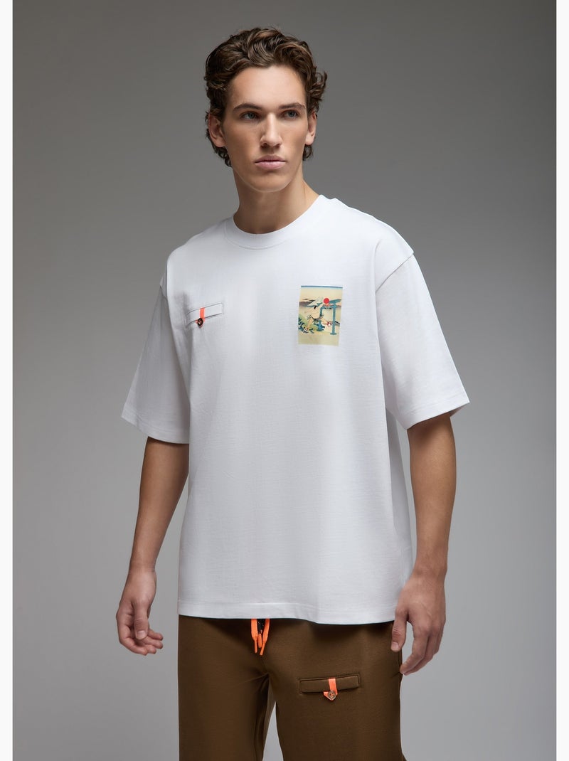 T-shirt toshi sumo dunk  homme - sae paris Blanc - Kiabi
