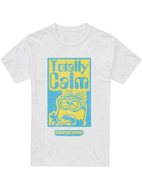 T-shirt totally calm - minions (phil) - Kiabi