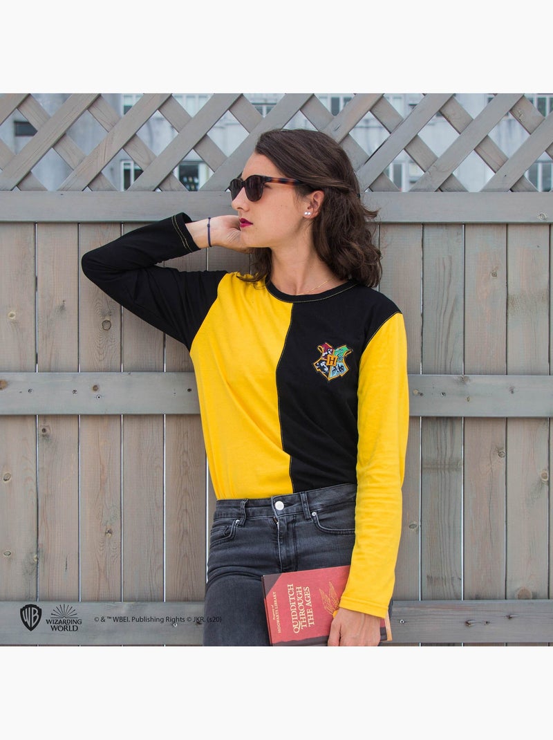 T-shirt "tournoi des trois sorciers" cedric diggory - harry potter Jaune - Kiabi