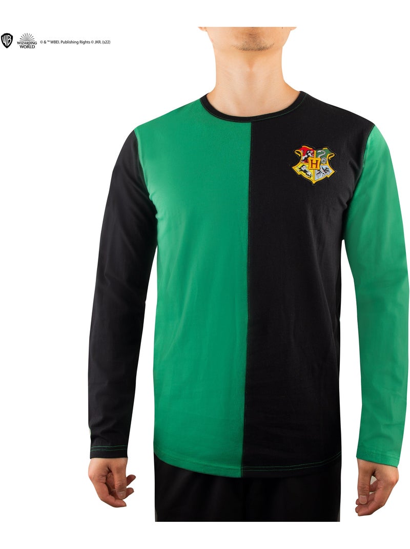 T-shirt "tournoi des trois sorciers" drago malefoy - harry potter Vert - Kiabi