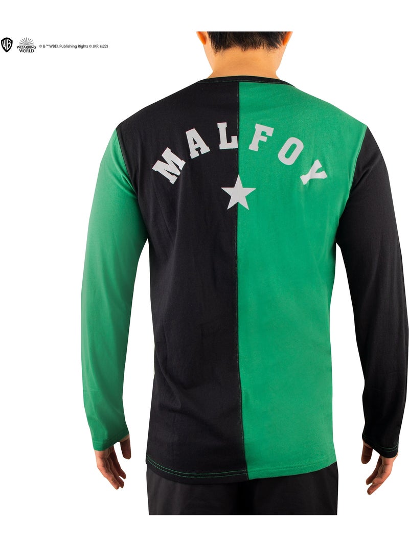 T-shirt "tournoi des trois sorciers" drago malefoy - harry potter Vert - Kiabi